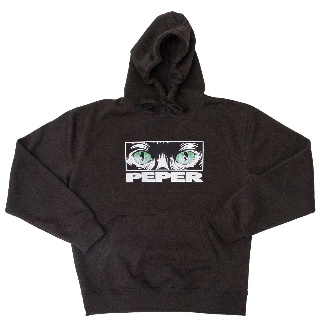 HOODIE "PEPER" NOIR