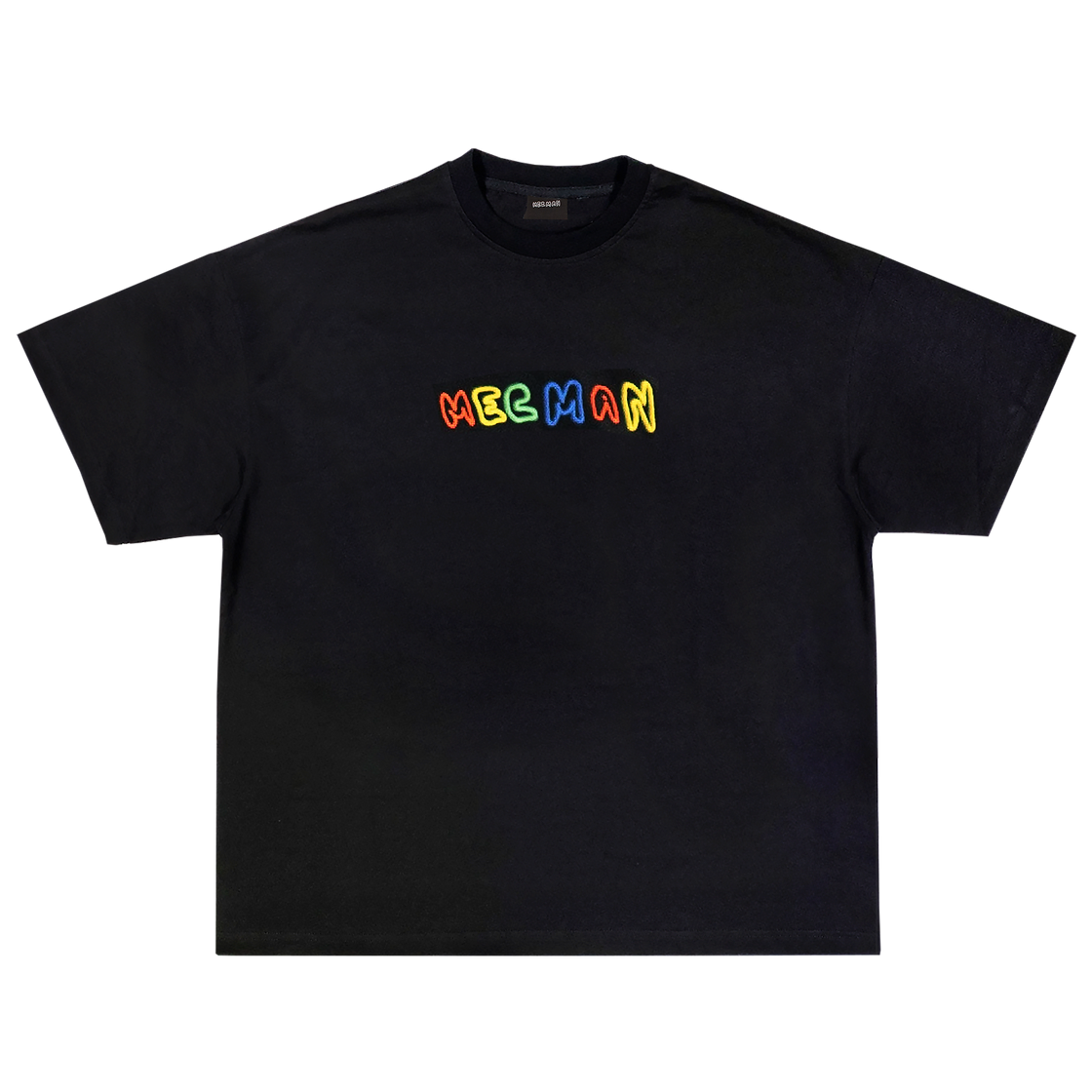 T-SHIRT "MECMAN" OG NOIR