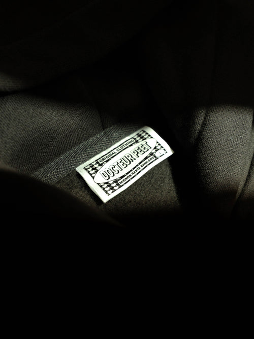 Hoodie Gris Zippé