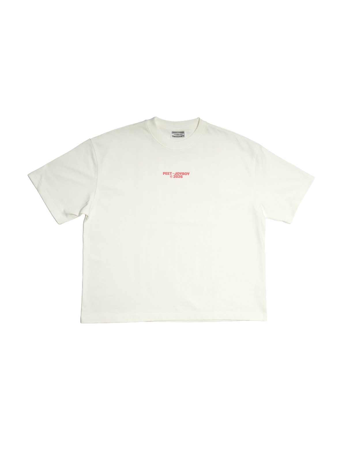 T-shirt "Forever Joyboy" Blanc