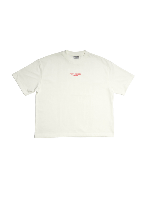 T-shirt "Forever Joyboy" Blanc