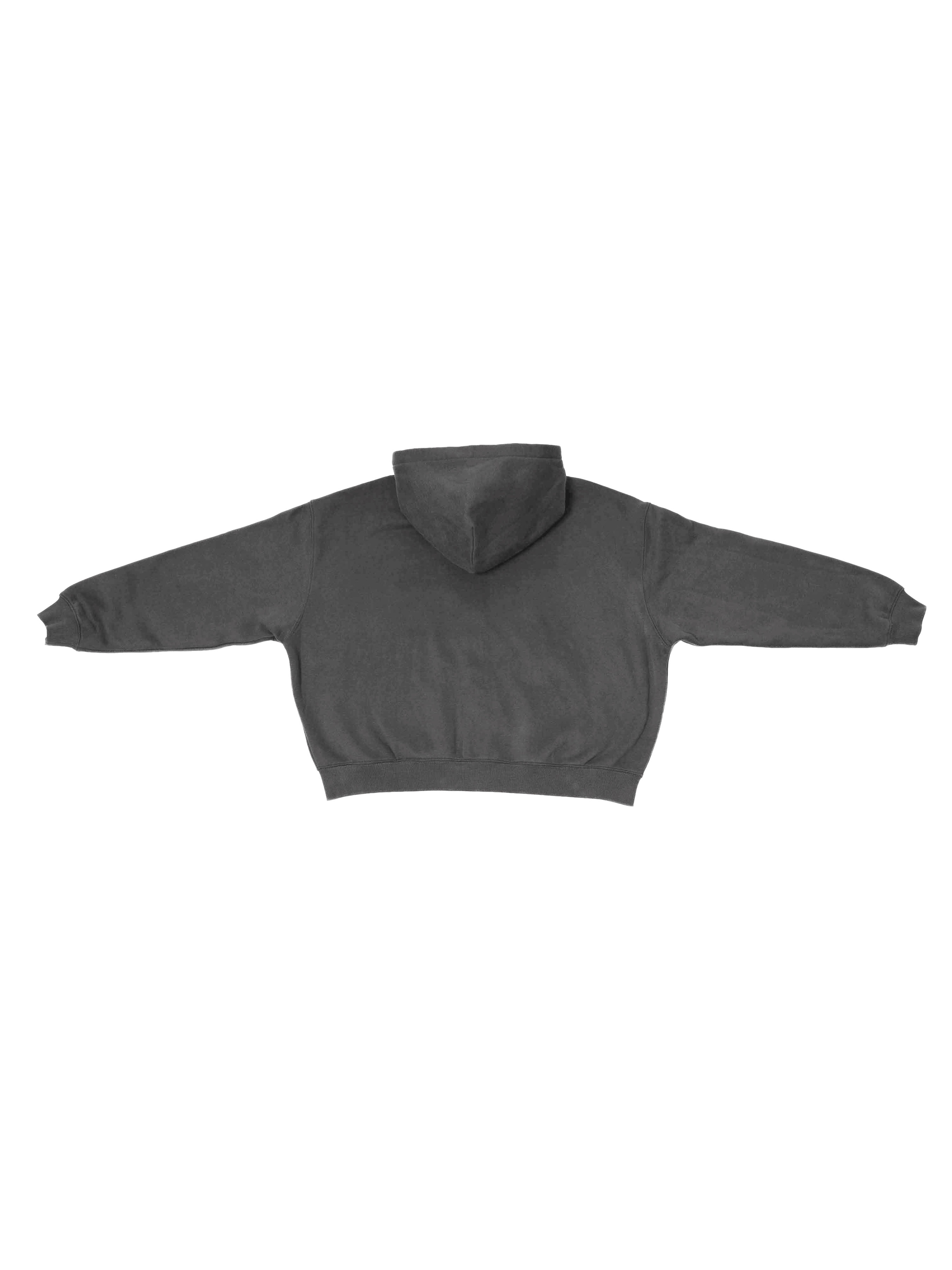 Hoodie Gris Zippé